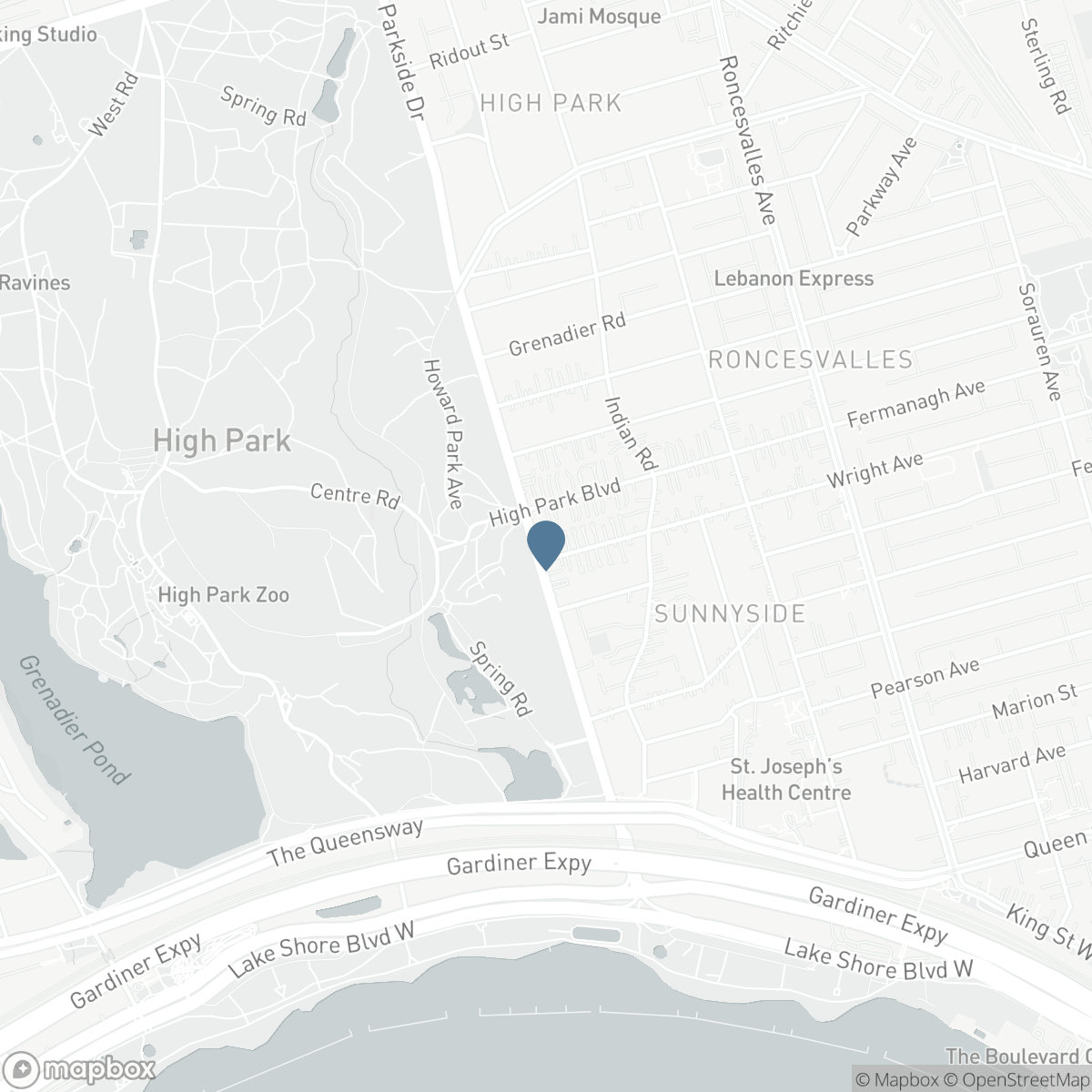 189 PARKSIDE DRIVE, Toronto, Ontario M6R 2Z1